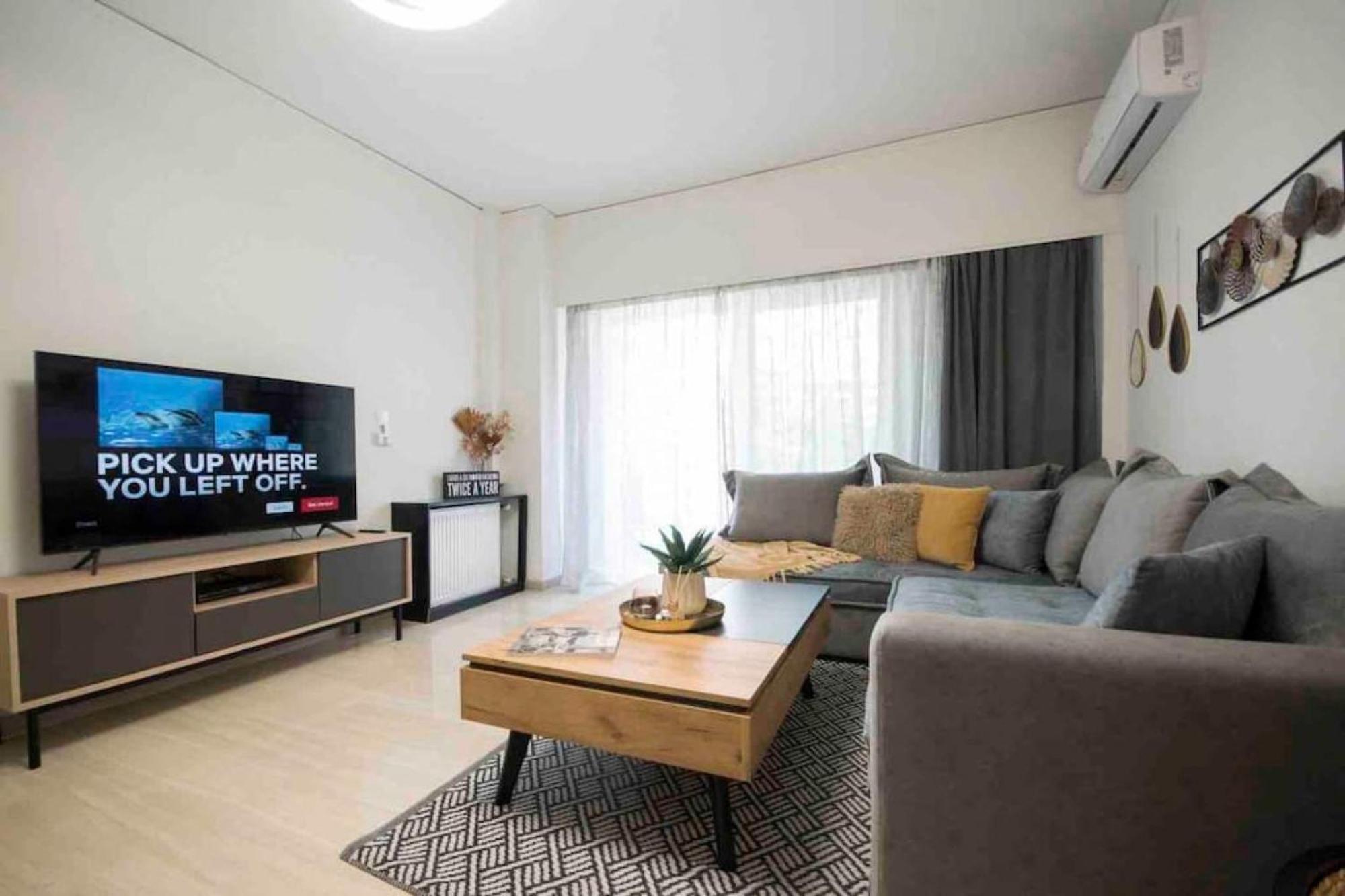 Alkuoni Lux Flat At Pfaliro Атина Екстериор снимка