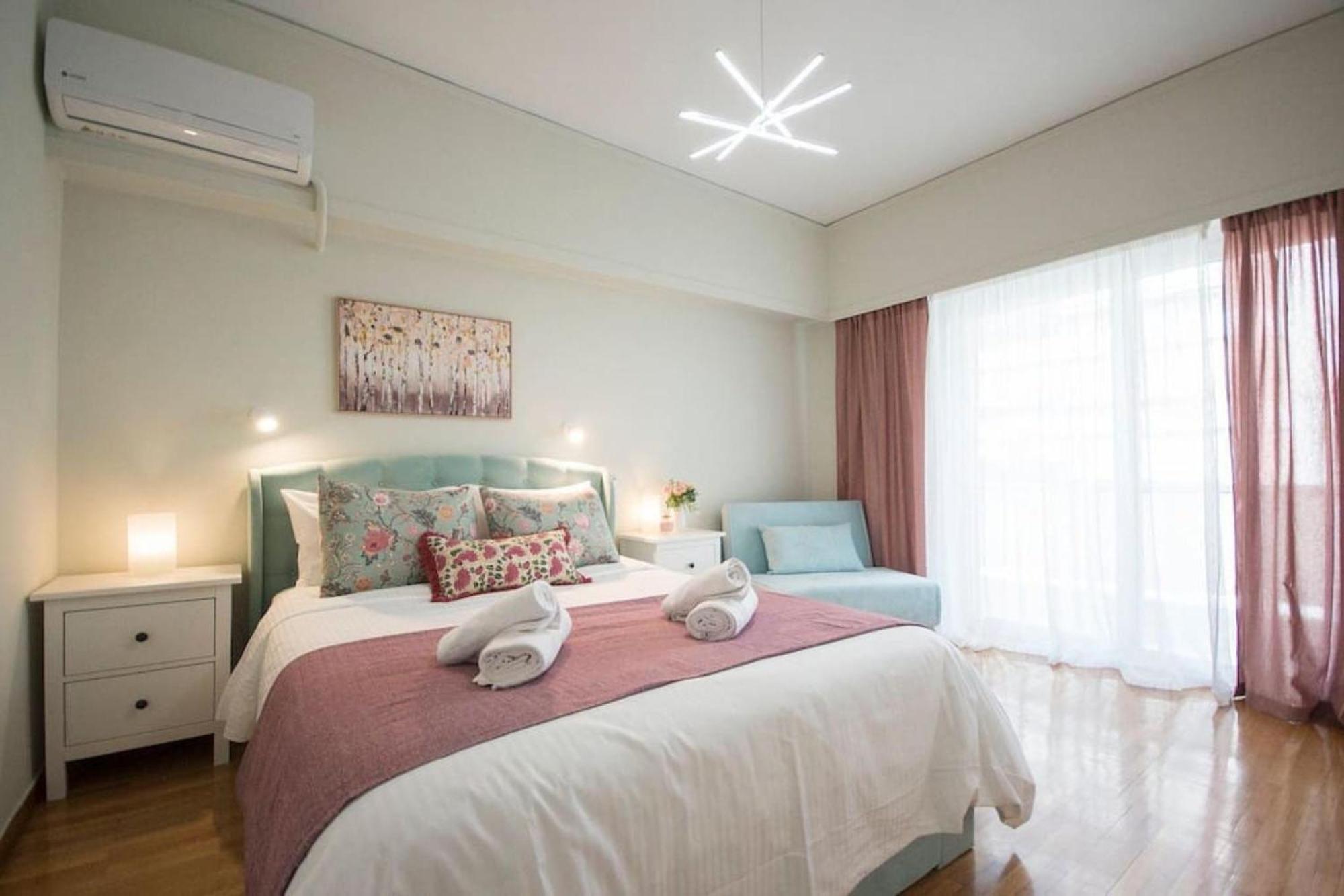 Alkuoni Lux Flat At Pfaliro Атина Екстериор снимка